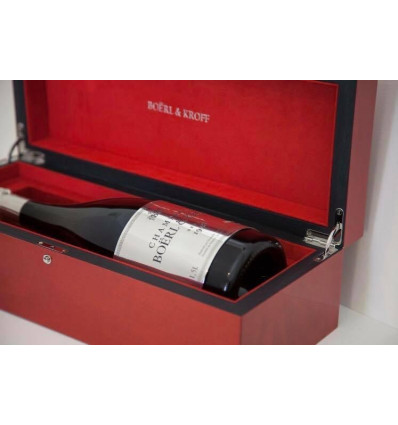 Coffret B&K laqué rouge