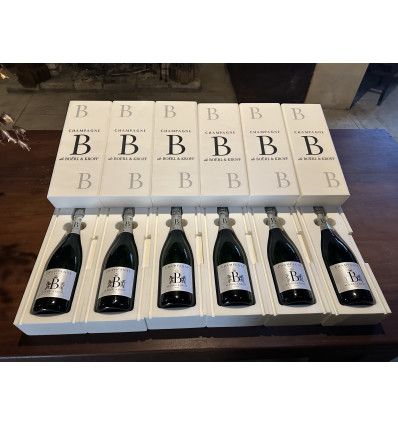 Mousse de protection isotherme et antichoc pour flacon Champagne B de Boërl & Kroff